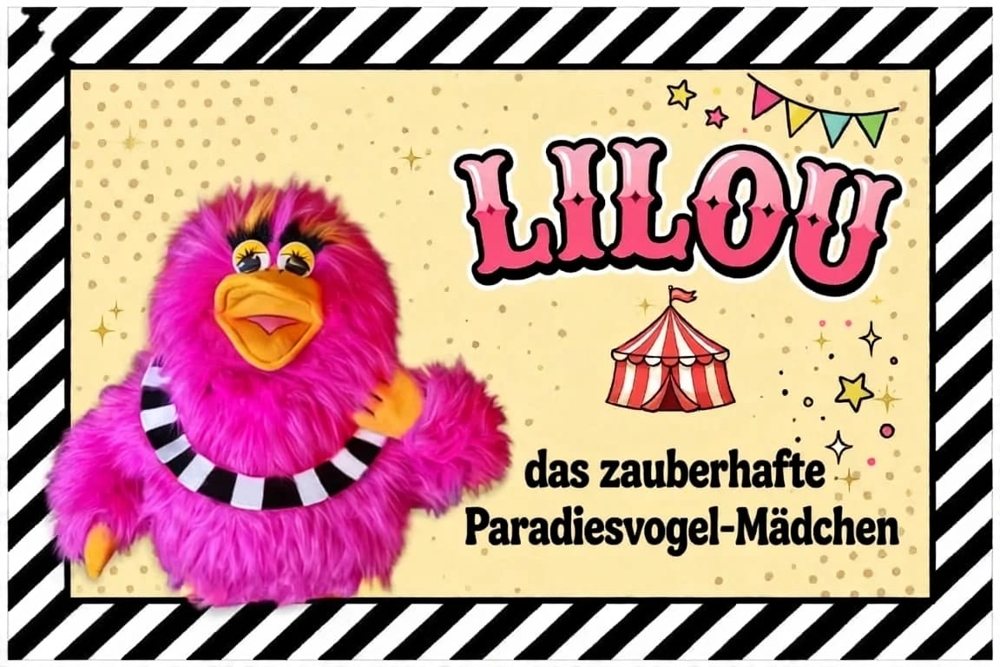 Lilou das zauberhafte Paradiesvogel-Mädchen
