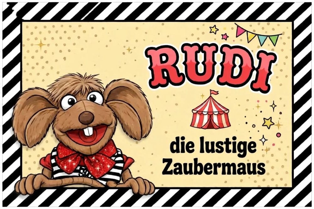 Rudi die lustige Zaubermaus