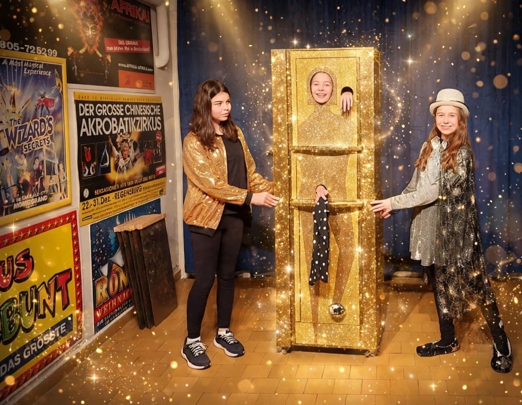 Wahlfach Zaubern: Verwandlungsspiel an der goldenen Zauberkiste